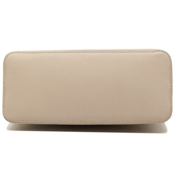 KATE SPADE Carli Leather Handbag Bag ~ Warm Beige - Picture 7 of 8